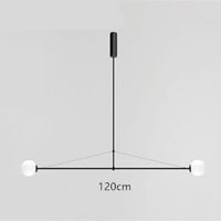 Lustre LED noir Karry | Marco Lucetti