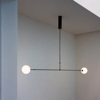 Lustre LED noir Karry | Marco Lucetti