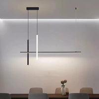 Lustre LED Noir Minimaliste et Moderne | Marco Lucetti