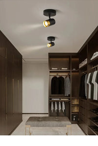 Lustre LED Noir Moderne | Marco Lucetti