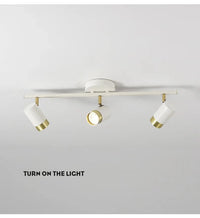 Lustre LED Noir Moderne | Marco Lucetti 3 têtes 1 / Blanc chaud Pas de télécommande