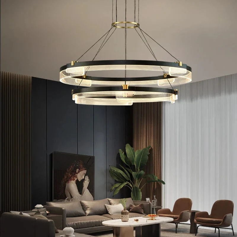 Lustre LED Nordic Zen pour Salon de Thé - Style Moderne Minimaliste | Marco Lucetti