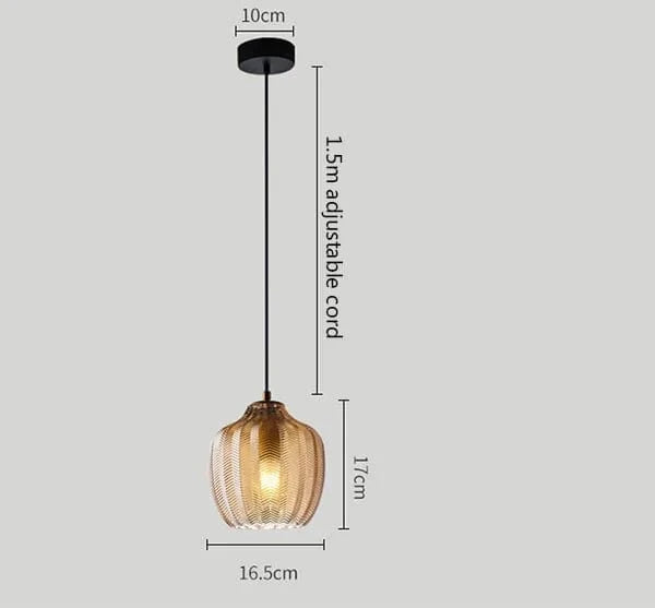 Lustre LED Nordik. | Marco Lucetti Couleur ambre A
