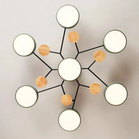 Lustre LED Nordique en Bois - Éclairage Intérieur Minimaliste | Marco Lucetti