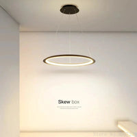 Lustre Led Nordique Minimaliste à Anneau Rond | Marco Lucetti