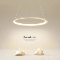 Lustre Led Nordique Minimaliste à Anneau Rond | Marco Lucetti