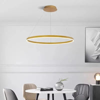 Lustre LED Nordique Minimaliste à Anneau Unique | Marco Lucetti