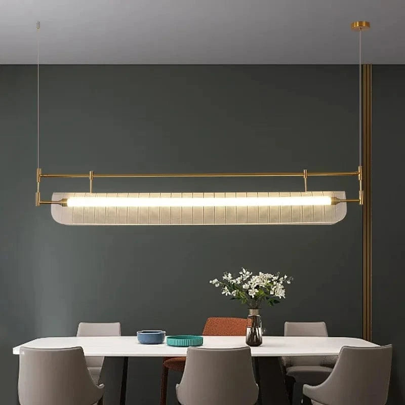 Lustre LED nordique minimaliste pour ambiance lumineuse dans la maison | Marco Lucetti