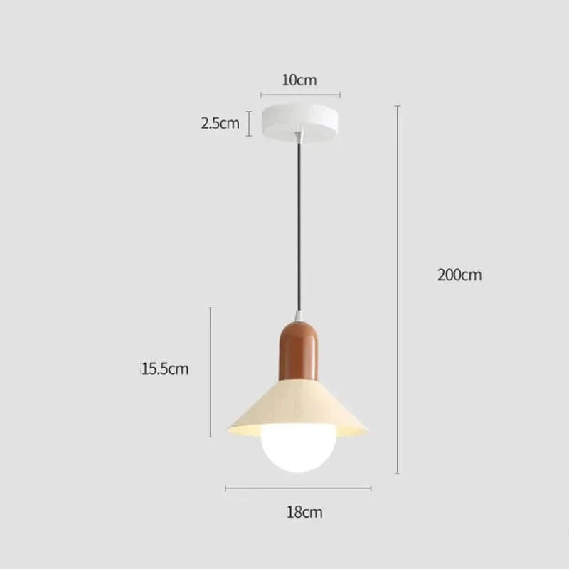 Lustre LED Nordique Minimaliste pour Bar et Restaurant | Marco Lucetti B / Blanc froid