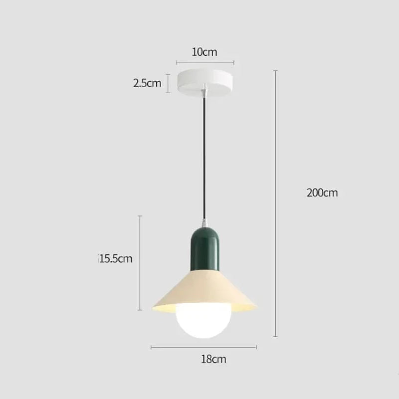 Lustre LED Nordique Minimaliste pour Bar et Restaurant | Marco Lucetti UN / Blanc chaud