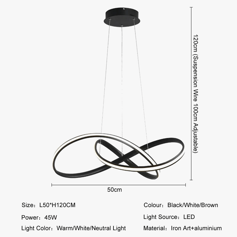 Lustre LED Nordique Moderne pour Décoration Intérieure | Marco Lucetti