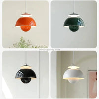 Lustre LED nordique pour chambre d'enfants et restaurant à la fleur bourgeon | Marco Lucetti