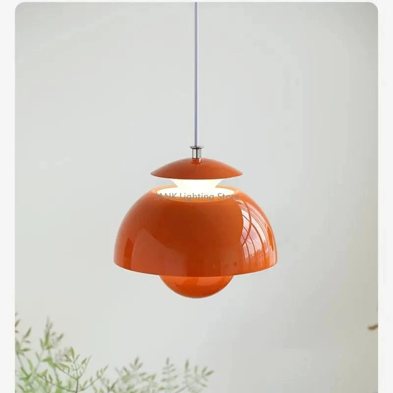 Lustre LED nordique pour chambre d'enfants et restaurant à la fleur bourgeon | Marco Lucetti