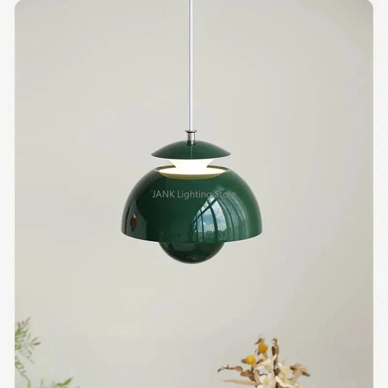 Lustre LED nordique pour chambre d'enfants et restaurant à la fleur bourgeon | Marco Lucetti