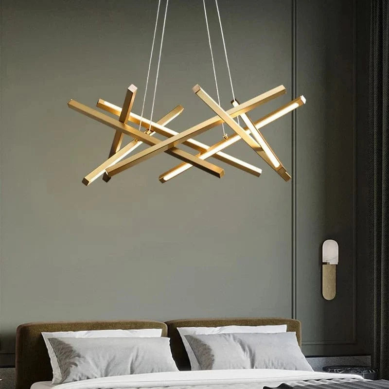 Lustre LED nordique pour un salon moderne | Marco Lucetti