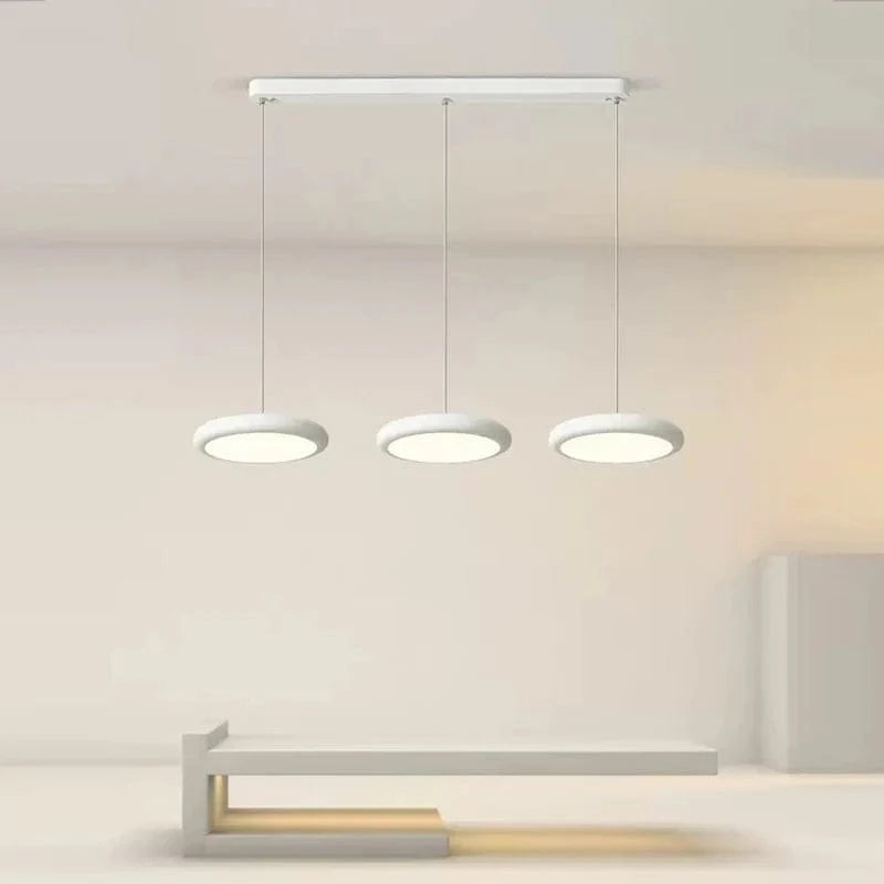 Lustre LED Nordique Vert 1-3 Tête Disque Suspension - Luminaire Design pour Salon, Chambre, Cuisine - Décor Maison | Marco Lucetti