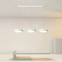 Lustre LED Nordique Vert 1-3 Tête Disque Suspension - Luminaire Design pour Salon, Chambre, Cuisine - Décor Maison | Marco Lucetti