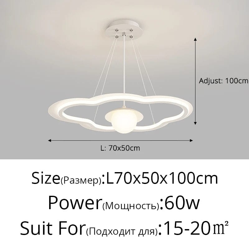 Lustre LED Nuage : Élément de Décoration Intérieure | Marco Lucetti