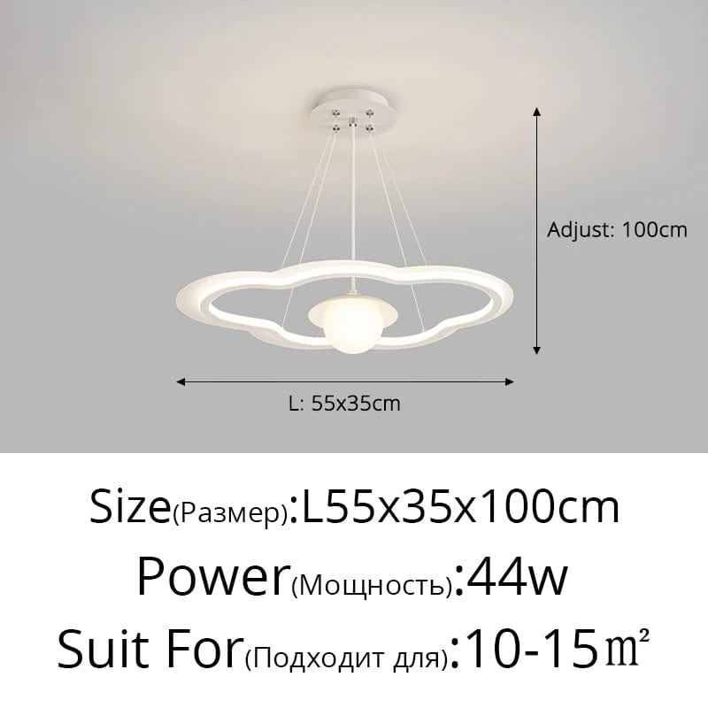 Lustre LED Nuage : Élément de Décoration Intérieure | Marco Lucetti