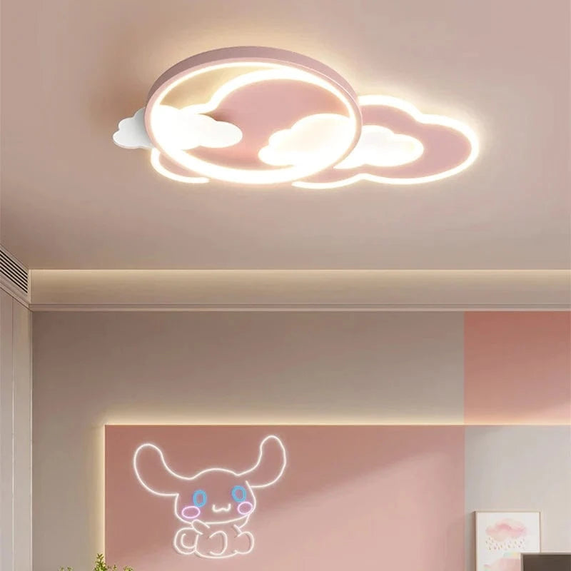 Lustre LED Nuage Moderne pour Chambre d'Enfant - Collection Dreamy Glow | Marco Lucetti