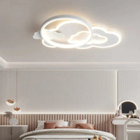 Lustre LED Nuage Moderne pour Chambre d'Enfant - Collection Dreamy Glow | Marco Lucetti