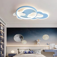 Lustre LED Nuage Moderne pour Chambre d'Enfant - Collection Dreamy Glow | Marco Lucetti