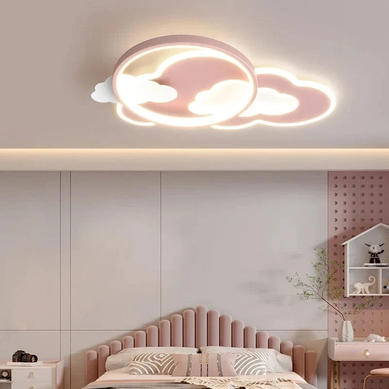 Lustre LED Nuage Moderne pour Chambre d'Enfant - Collection Dreamy Glow | Marco Lucetti