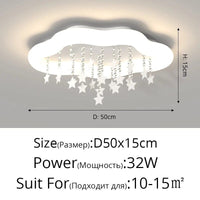 Lustre LED Nuage Multicolore | Marco Lucetti