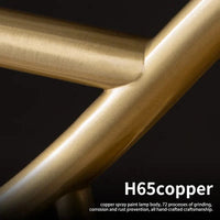 Lustre LED Oiseau Créatif en Cuivre pour Maison et Restaurant - Éclat Brillant | Marco Lucetti