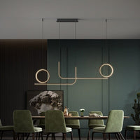 Lustre LED Parcours Métal Design. | Marco Lucetti