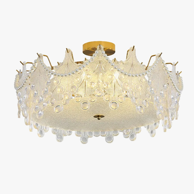 Lustre LED Post-Moderne de Luxe Suspendu - Édition Saisonnière