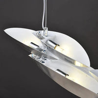 Lustre LED Postmoderne en Acier Inoxydable pour Villa de Luxe | Marco Lucetti