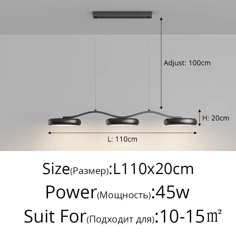 Lustre LED pour Bar Décoration Maison - Style Illuminez Votre Espace | Marco Lucetti