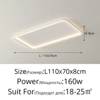 Lustre LED Qiyimei - Éclairage Intérieur Maison | Marco Lucetti