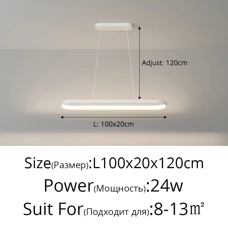 Lustre LED Qiyimei - Éclairage Intérieur Maison | Marco Lucetti