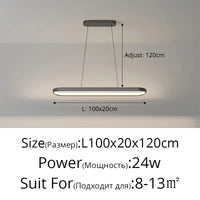 Lustre LED Qiyimei - Éclairage Intérieur Maison | Marco Lucetti