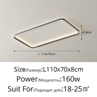 Lustre LED Qiyimei - Éclairage Intérieur Maison | Marco Lucetti