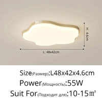 Lustre LED Qiyimei : Élégance et luminosité pour une décoration d'intérieur sublime | Marco Lucetti 3 couleurs sans télécommande / A beige