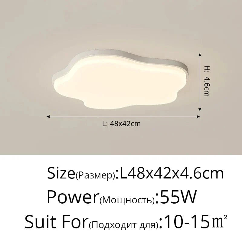 Lustre LED Qiyimei : Élégance et luminosité pour une décoration d'intérieur sublime | Marco Lucetti 3 couleurs sans télécommande / A blanc