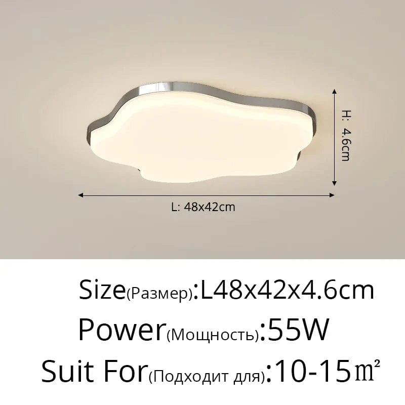 Lustre LED Qiyimei : Élégance et luminosité pour une décoration d'intérieur sublime | Marco Lucetti 3 couleurs sans télécommande / A chorme