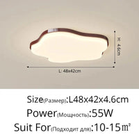 Lustre LED Qiyimei : Élégance et luminosité pour une décoration d'intérieur sublime | Marco Lucetti 3 couleurs sans télécommande / A rouge