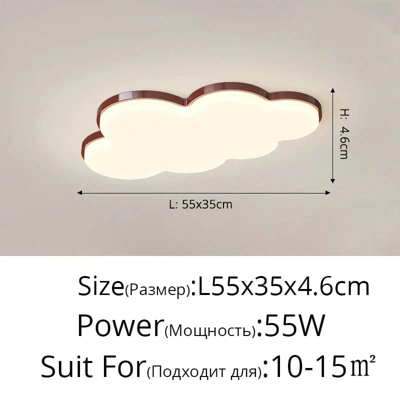 Lustre LED Qiyimei : Élégance et luminosité pour une décoration d'intérieur sublime | Marco Lucetti 3 couleurs sans télécommande / B Rouge 55cm