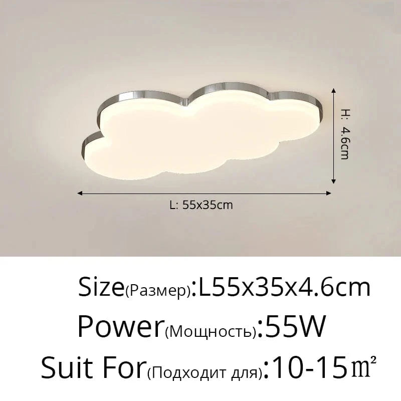 Lustre LED Qiyimei : Élégance et luminosité pour une décoration d'intérieur sublime | Marco Lucetti 3 couleurs sans télécommande / Chorme B 55cm