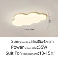 Lustre LED Qiyimei : Élégance et luminosité pour une décoration d'intérieur sublime | Marco Lucetti Luminosité variable / B beige 55cm