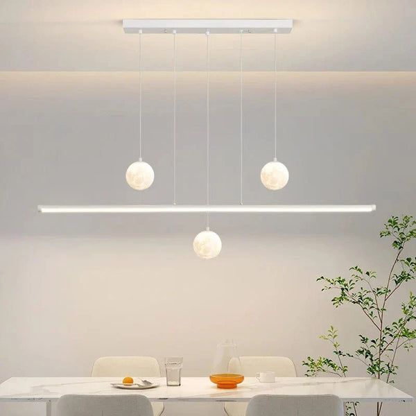 Lustre LED Qiyimei pour sublimer votre cuisine et salon. | Marco Lucetti