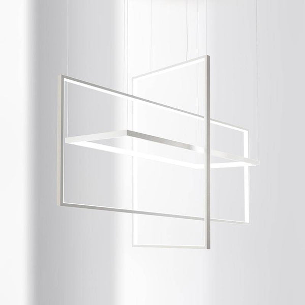 Lustre LED Rectangles Design Moderne | Marco Lucetti