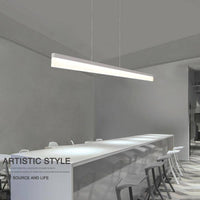 Lustre LED Rectangulaire Suspension Design. | Marco Lucetti