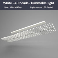 Lustre LED Révolutionnaire - Bilbao | Marco Lucetti Blanc - 40 LED