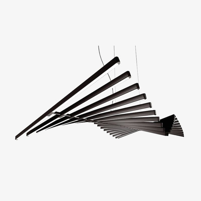Lustre LED Révolutionnaire - Bilbao | Marco Lucetti Noir - 10 LED