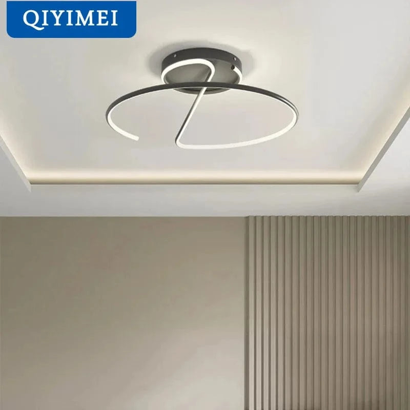 Lustre LED Rond pour Éclairage Intérieur par Qiyimei - Design Illuminant | Marco Lucetti